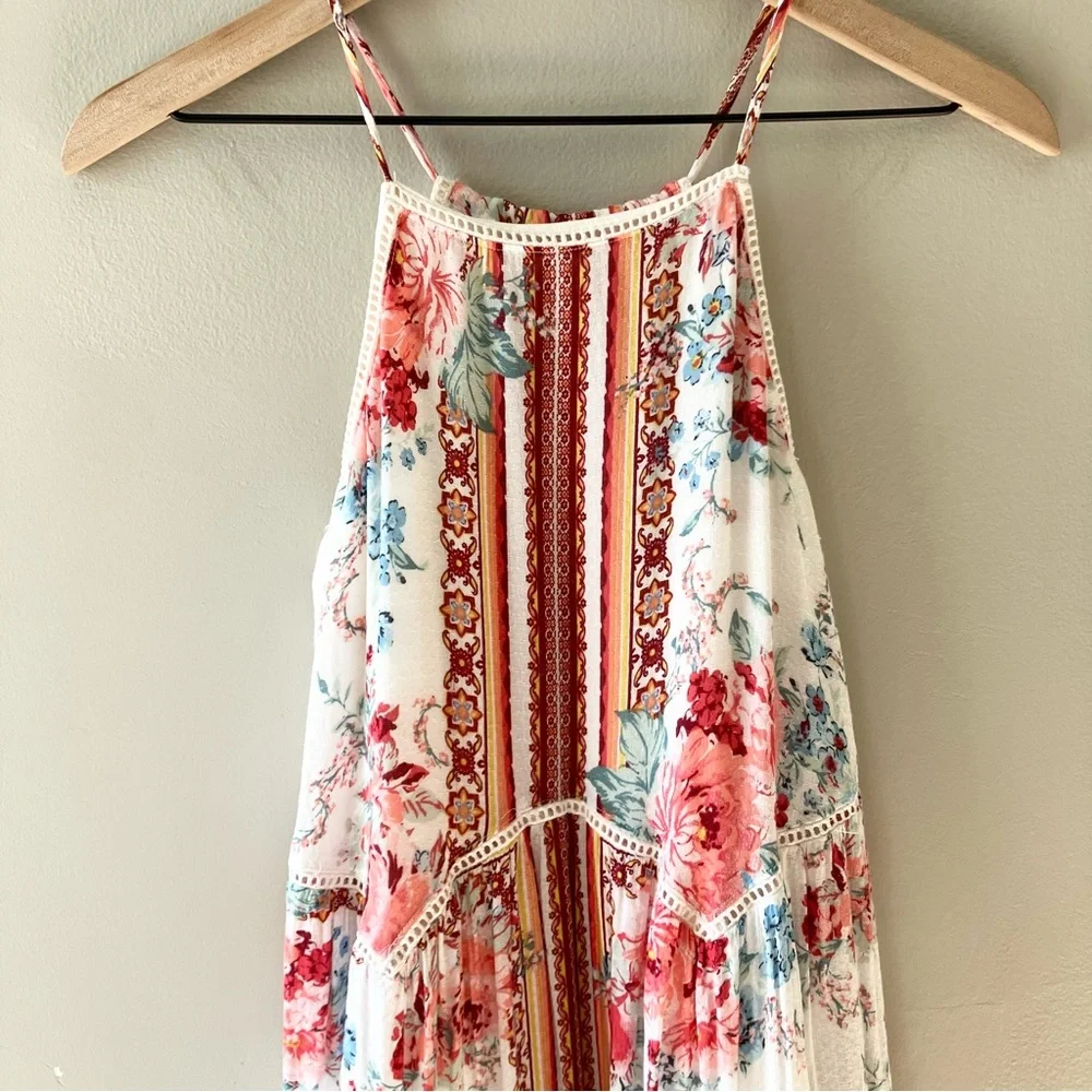 XHILARATION Floral Tiered Maxi Dress - Picture 5 of 6